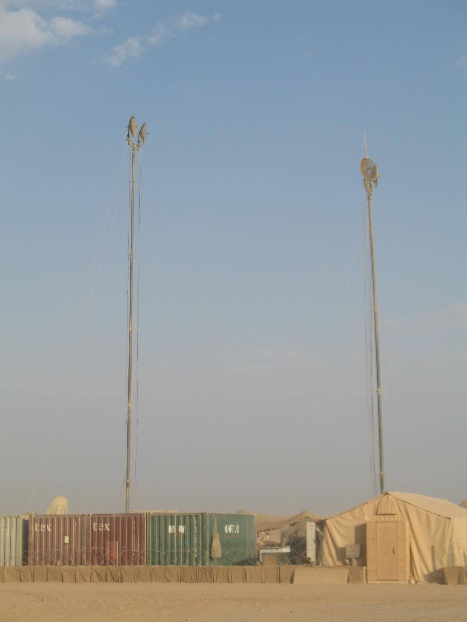 34 Meter Masts in Iraq