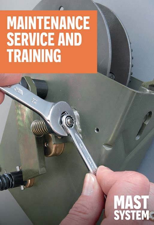 contact maintenance service training data sheet cover
